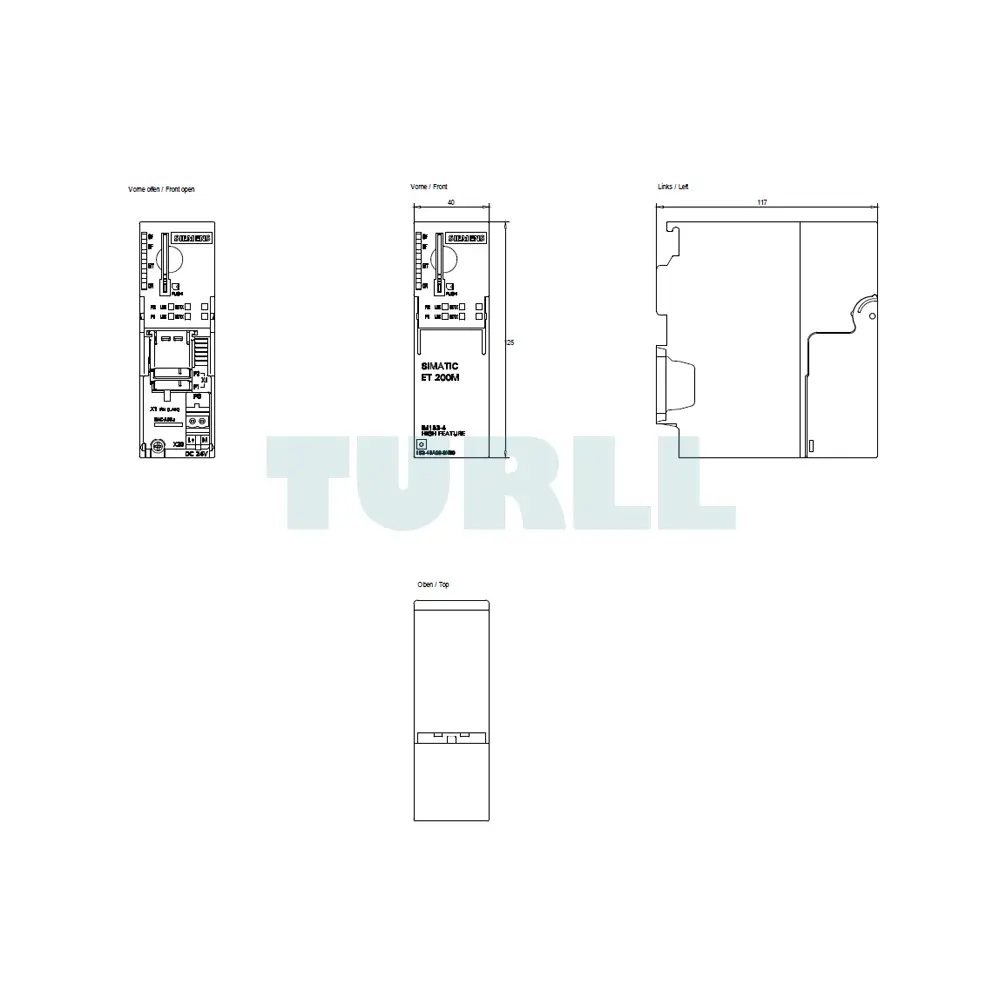 6ES7153-4BA00-0XB0 Siemens SIMATIC DP Connection ET 200M IM 153-4 PN Original Brand New 6 6ES7153-4BA00-0XB0 Siemens SIMATIC DP Connection ET 200M IM 153-4 PN