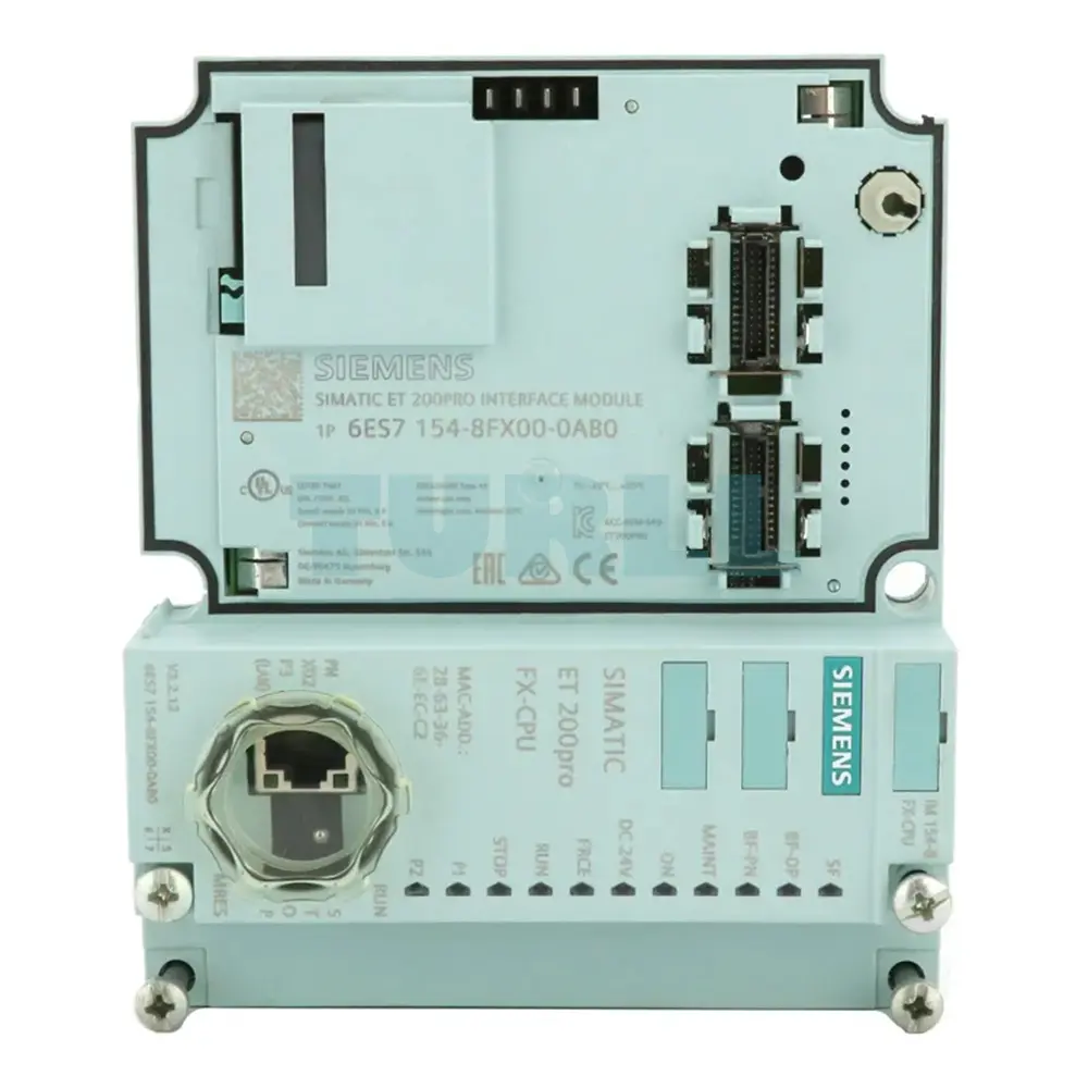 6ES7154-8FX00-0AB0 Siemens SIMATIC DP IM154-8FX PN/DP CPU Original Brand New 4 6ES7154-8FX00-0AB0 Siemens SIMATIC DP IM154-8FX PN/DP CPU