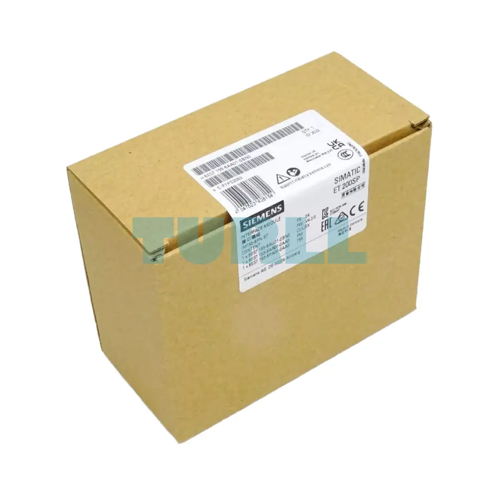Siemens 6ES7155-6AA01-0BN0 SIMATIC ET 200SP PROFINET IM 155-6PN ST Bundle Original Brand New 4 Siemens 6ES7155-6AA01-0BN0 SIMATIC ET 200SP PROFINET IM 155-6PN ST Bundle