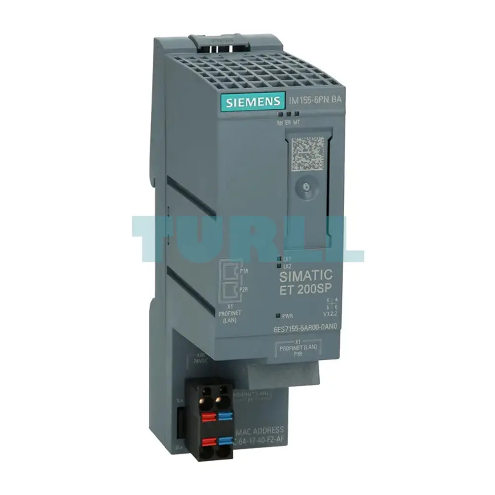 SIEMENS 6ES7155-6AA02-0BN0 SIMATIC ET 200SP PROFINET Interface Module