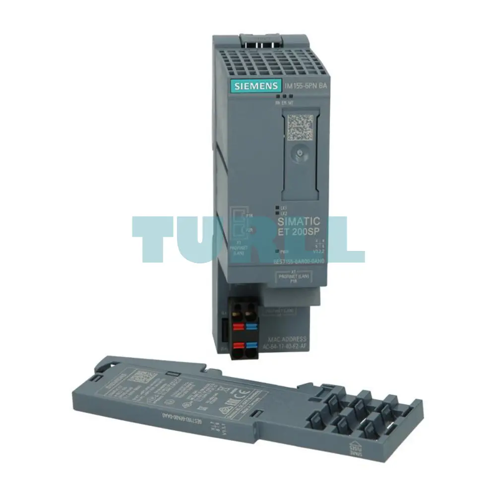 Siemens 6ES7155-6AR00-0AN0 SIMATIC ET 200SP, PROFINET, Interface Module IM 155-6PN Basi