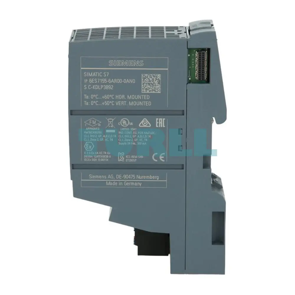Siemens 6ES7155-6AR00-0AN0 SIMATIC ET 200SP, PROFINET, Interface Module IM 155-6PN Basi