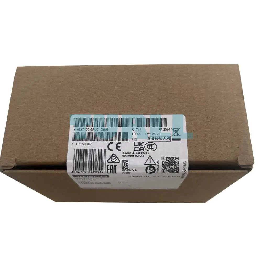 Siemens 6ES7155-6AU01-0BN0 SIMATIC ET 200SP IM 155-6PN Standard Interface Module Original Brand New 4 Siemens 6ES7155-6AU01-0BN0 SIMATIC ET 200SP IM 155-6PN Standard Interface Module