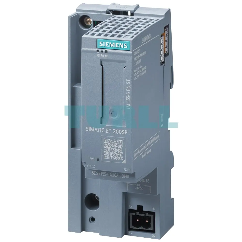 6ES7155-6AU02-0BN0 Siemens SIMATIC ET 200SP Interface Module IM 155-6 PN ST Original Brand New 5 6ES7155-6AU02-0BN0 Siemens SIMATIC ET 200SP Interface Module IM 155-6 PN ST