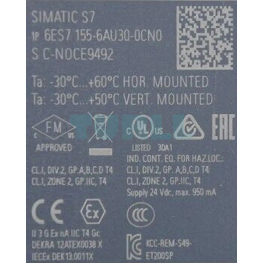 6ES7155-6AU30-0CN0 Siemens SIMATIC ET 200SP IM 155-6 Original Brand New 2 6ES7155-6AU30-0CN0