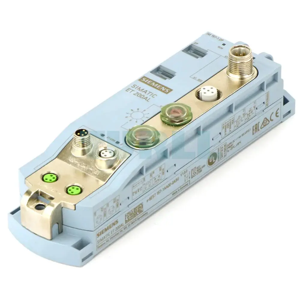 6ES7157-1AA00-0AB0 Siemens SIMATIC ET 200AL Interface Module IM 157-1 DP Original Brand New 1 6ES7157-1AA00-0AB0 Siemens SIMATIC ET 200AL Interface Module IM 157-1 DP