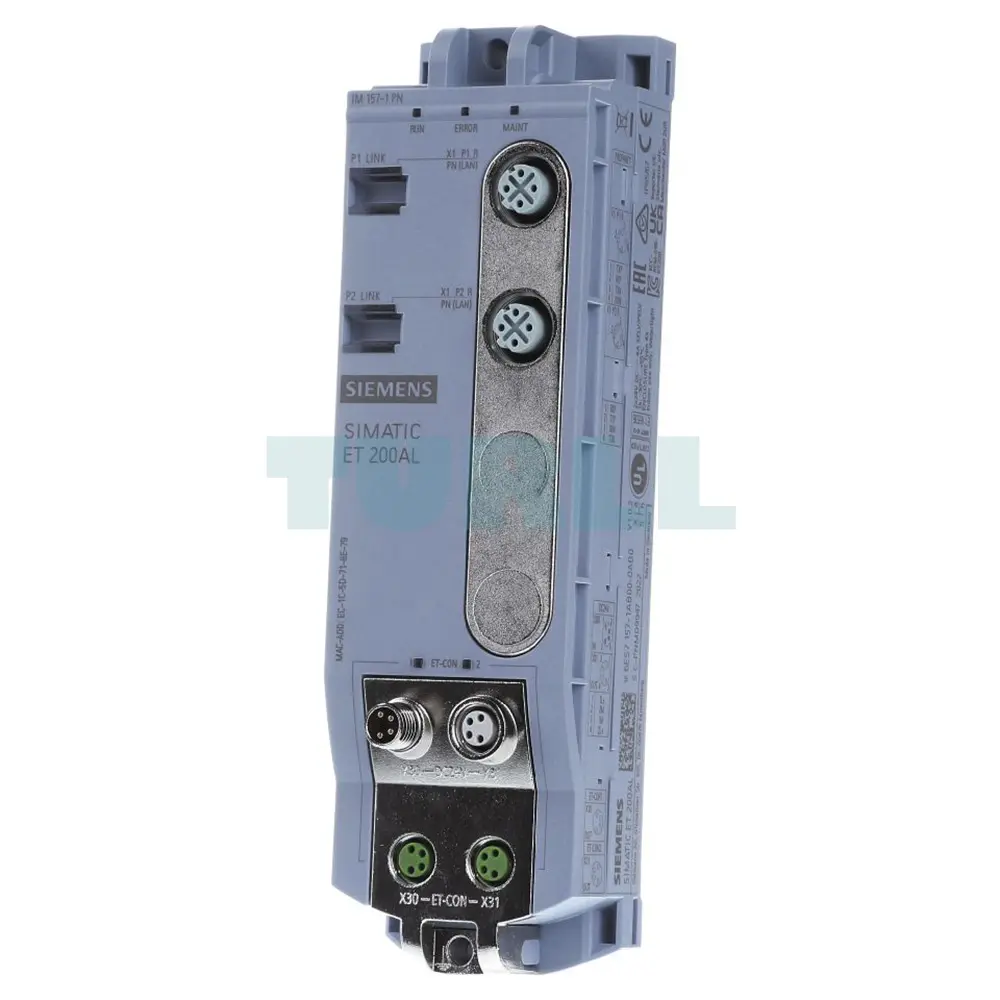 6ES7157-1AB00-0AB0 Siemens SIMATIC ET 200AL Interface Module IM 157-1 PN Original Brand New 1 6ES7157-1AB00-0AB0 Siemens SIMATIC ET 200AL Interface Module IM 157-1 PN