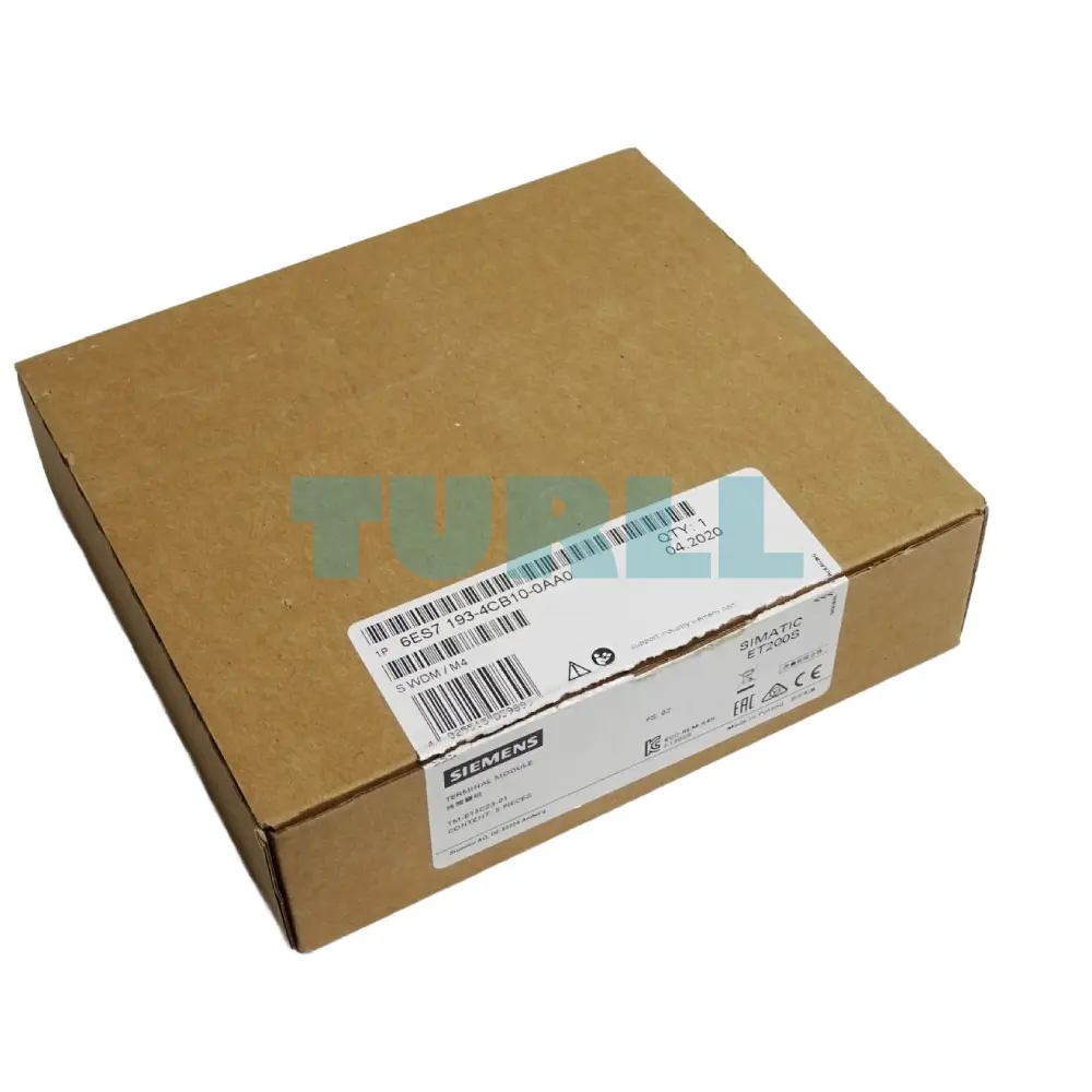 Siemens 6ES7193-4CB10-0AA0 SIMATIC DP ET 200S Terminal Module TM-E15C23-01 Original Brand New 5 Siemens 6ES7193-4CB10-0AA0 SIMATIC DP ET 200S Terminal Module TM-E15C23-01