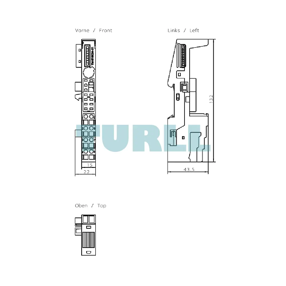Siemens 6ES7193-4CB30-0AA0 SIMATIC DP Terminal Module TM-E15C24-01 Original Brand New 6 Siemens 6ES7193-4CB30-0AA0 SIMATIC DP Terminal Module TM-E15C24-01