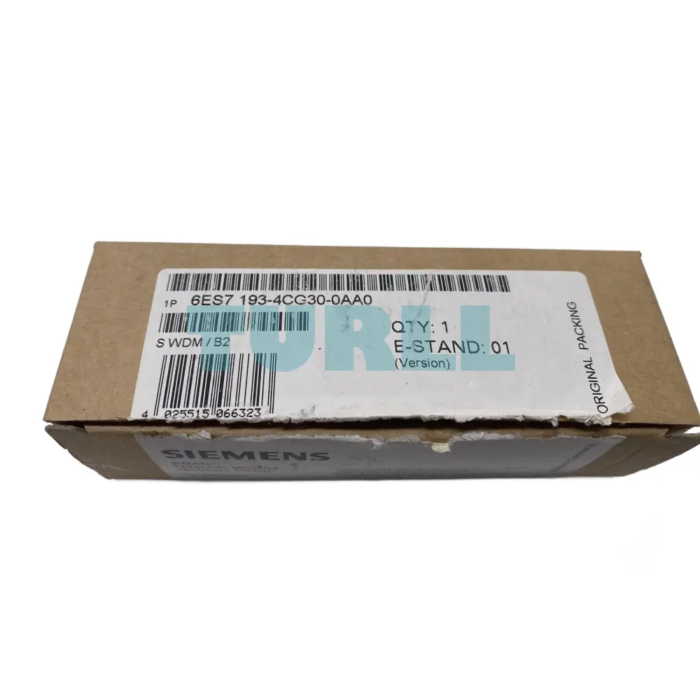 Siemens 6ES7193-4CG30-0AA0 SIMATIC DP Terminal Module TM-E30C44-01 Original Brand New 3 Siemens 6ES7193-4CG30-0AA0 SIMATIC DP Terminal Module TM-E30C44-01