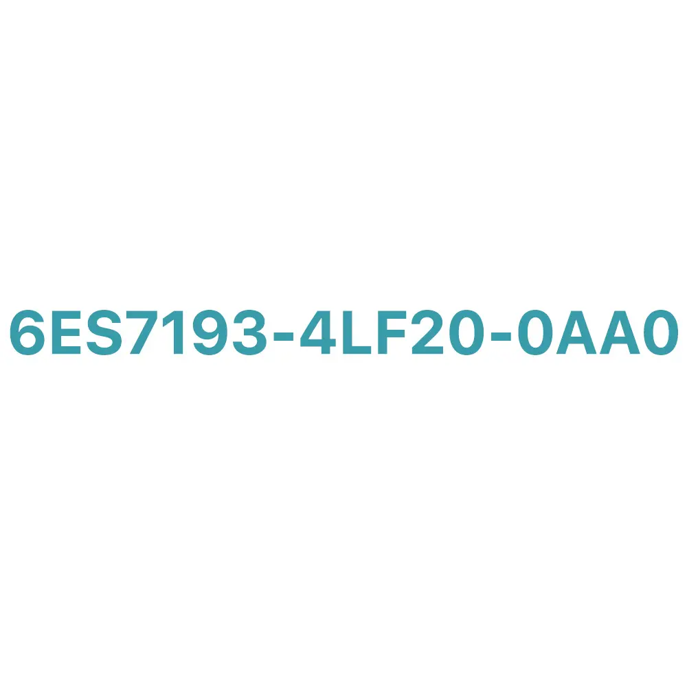 6ES7193-4LF20-0AA0 SIEMENS blue coding plates