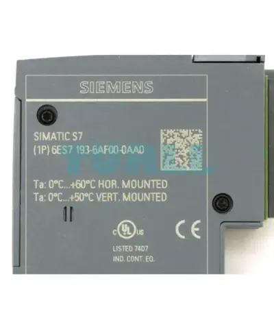 Siemens 6ES7193-6AF00-0AA0 SIMATIC ET 200SP BusAdapter BA 2xFC (FastConnect)