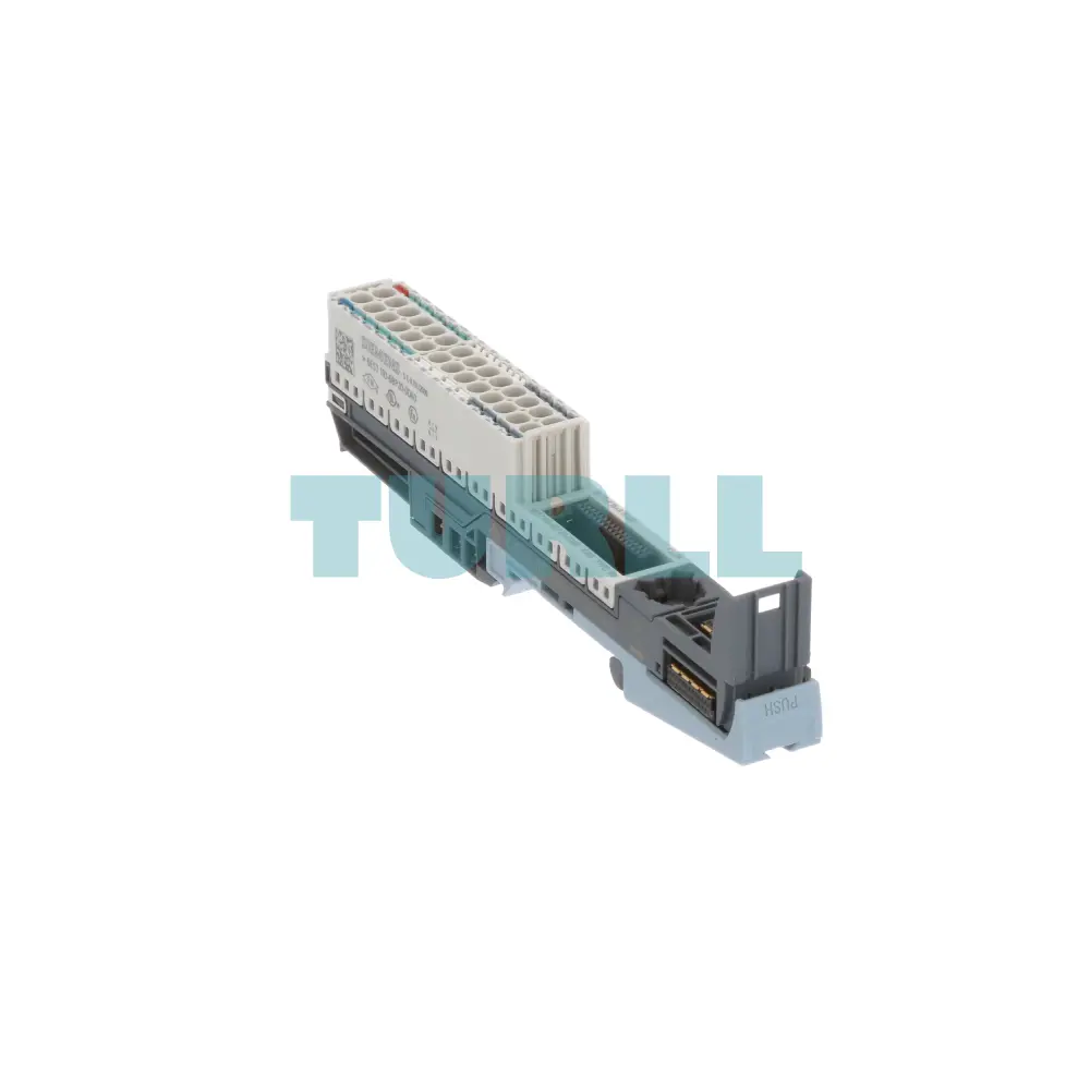 Siemens 6ES7193-6BP20-0DA0 SIMATIC ET 200SP BaseUnit BU15-P16+A10+2D, Type A0, Push-In Terminal