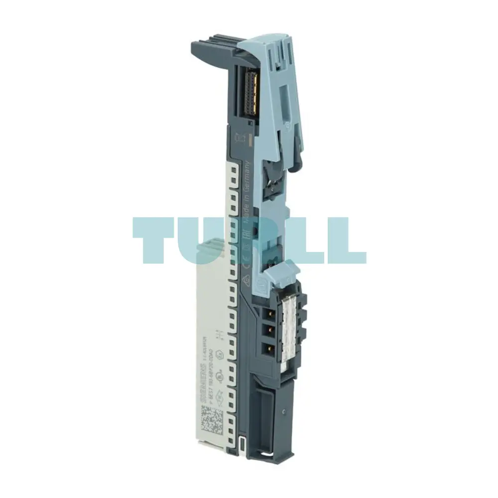 Siemens 6ES7193-6BP20-0DA0 SIMATIC ET 200SP BaseUnit BU15-P16+A10+2D, Type A0, Push-In Terminal