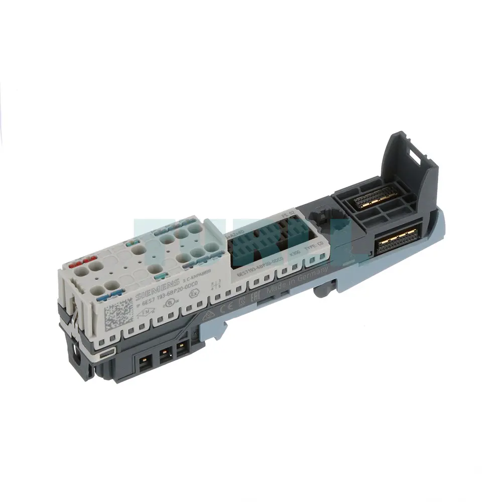 6ES7193-6BP20-0DC0 Siemens SIMATIC ET 200SP BaseUnit Original Brand New 1 6ES7193-6BP20-0DC0 Siemens SIMATIC ET 200SP BaseUnit