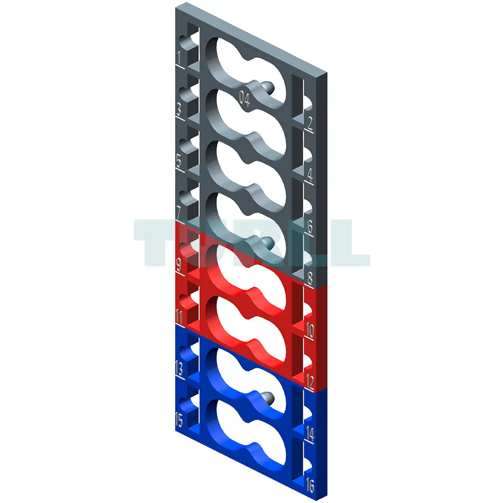 6ES7193-6CP04-2MA0 Siemens color coded labels ET200SP