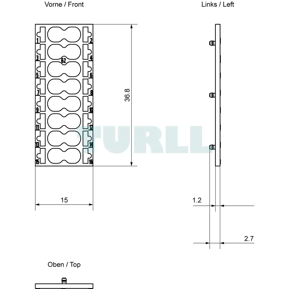 6ES7193-6CP62-2MA0 Siemens SIMATIC ET 200SP Color Identification Labels Original Brand New 2 6ES7193-6CP62-2MA0 Siemens SIMATIC ET 200SP Color Identification Labels