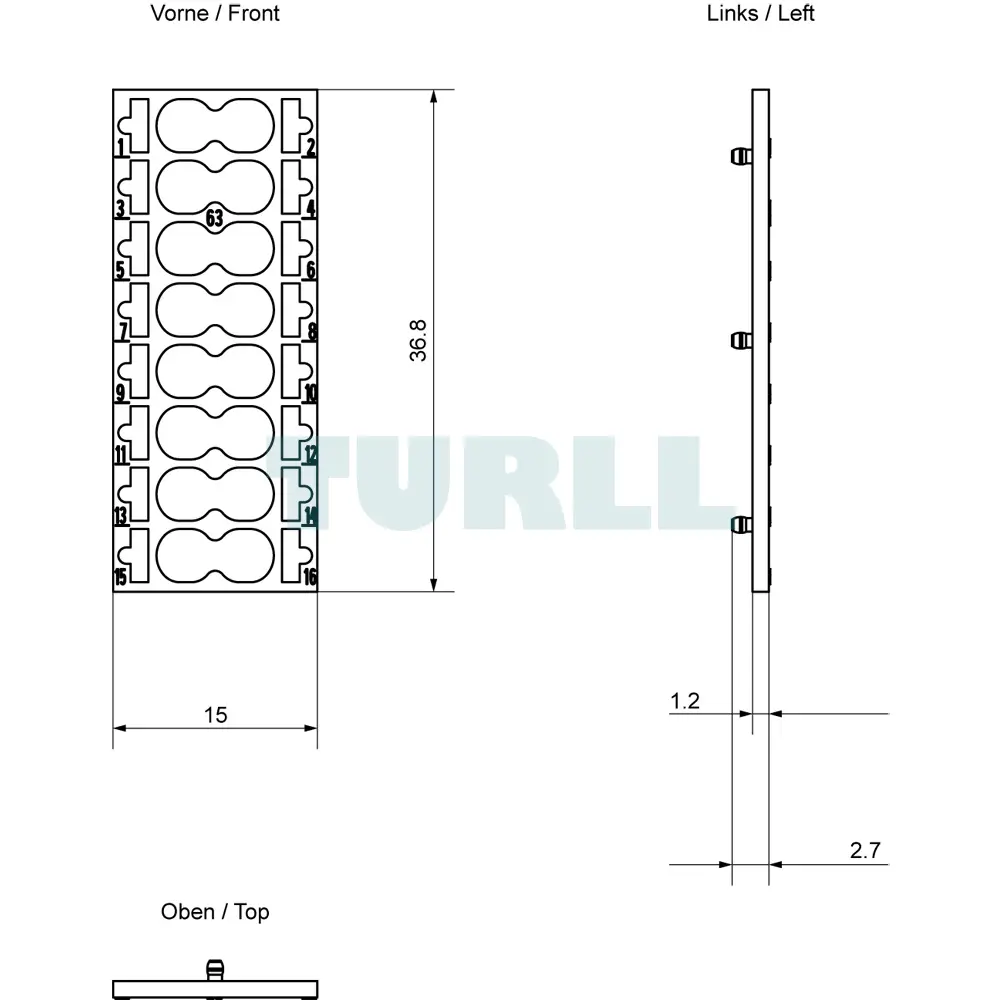 6ES7193-6CP63-2MA0 Siemens SIMATIC ET 200SP Color Identification Labels Original Brand New 2 6ES7193-6CP63-2MA0 Siemens SIMATIC ET 200SP Color Identification Labels