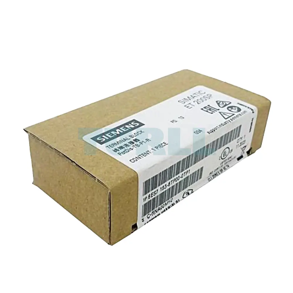 6ES7193-6TP00-0TN0 Siemens SIMATIC ET 200SP Potential Distributor Module Original Brand New 2 6ES7193-6TP00-0TN0 Siemens SIMATIC ET 200SP Potential Distributor Module