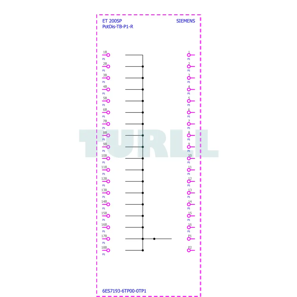 6ES7193-6TP00-0TP1 Siemens SIMATIC ET 200SP Potential Distributor Module Original Brand New 6 6ES7193-6TP00-0TP1 Siemens SIMATIC ET 200SP Potential Distributor Module