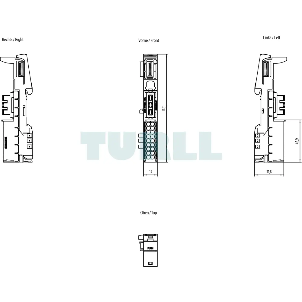 6ES7193-6UP00-0DP1 Siemens SIMATIC ET 200SP Potential Distributor Module Original Brand New 5 6ES7193-6UP00-0DP1 Siemens SIMATIC ET 200SP Potential Distributor Module