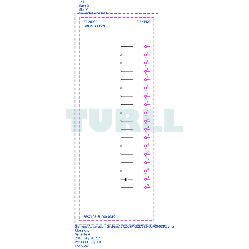 6ES7193-6UP00-0DP2 Siemens SIMATIC ET 200SP Potential Distributor Module Original Brand New 4 6ES7193-6UP00-0DP2 Siemens SIMATIC ET 200SP Potential Distributor Module