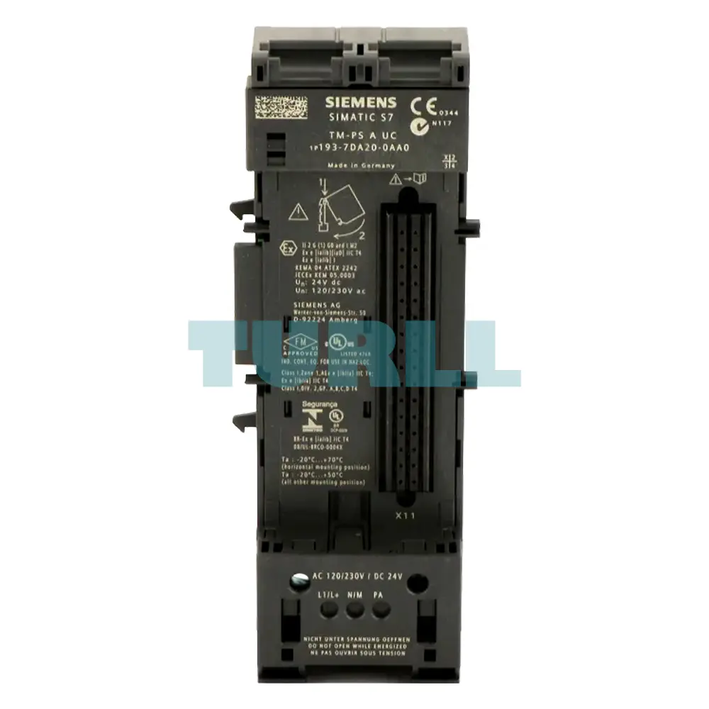 Siemens 6ES7193-7DA20-0AA0 SIMATIC Terminal Module TM-PS-A Standard for ET200iSP Original Brand New - Image 2
