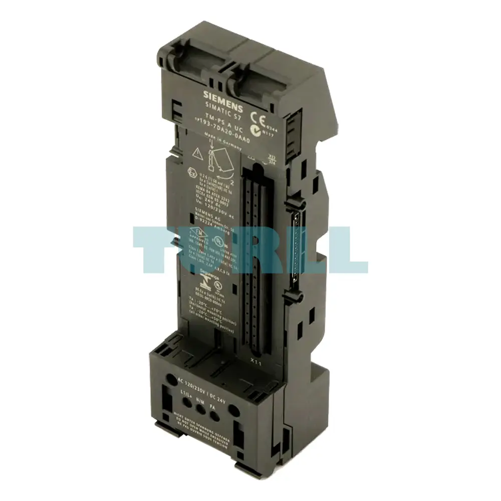 Siemens 6ES7193-7DA20-0AA0 SIMATIC Terminal Module TM-PS-A Standard for ET200iSP Original Brand New