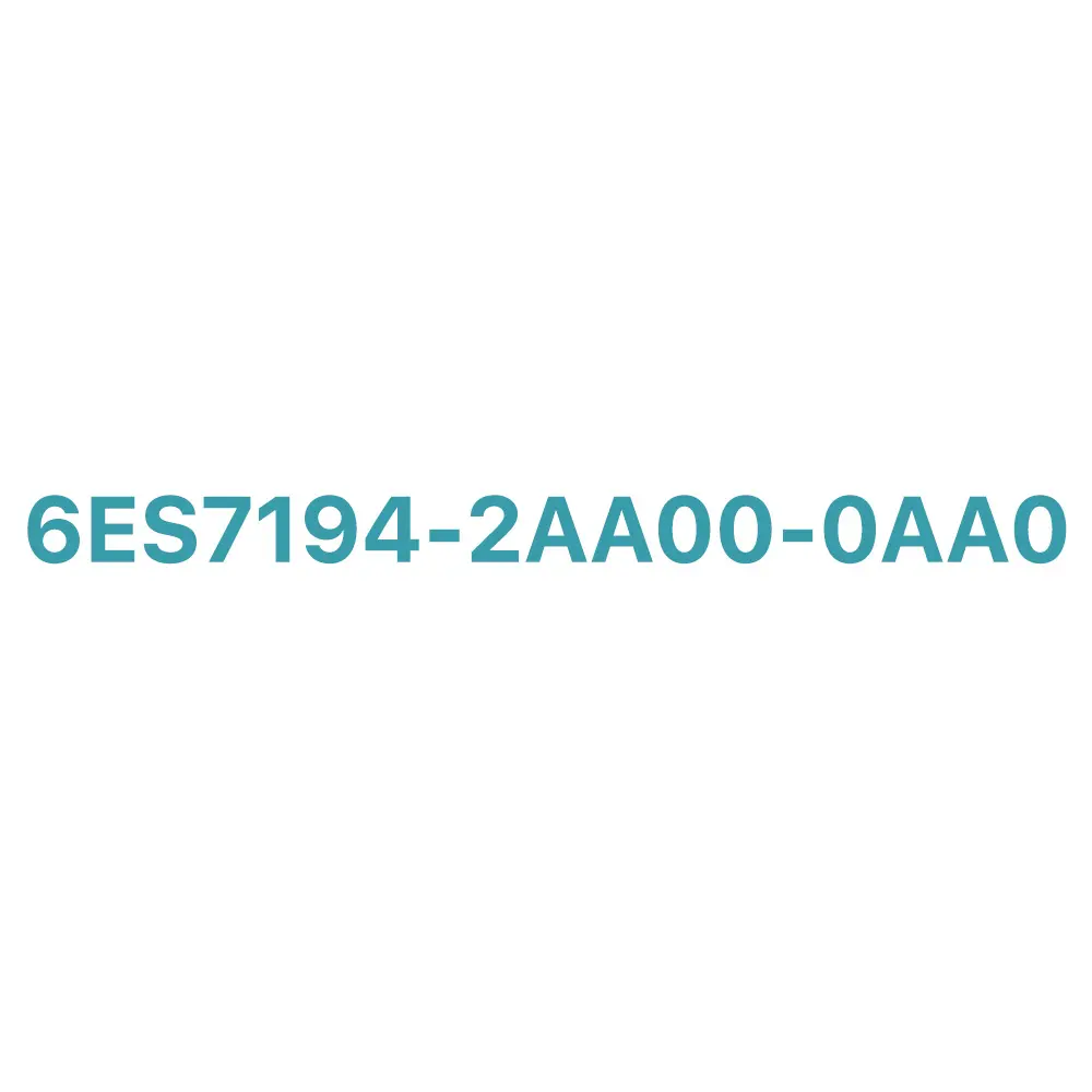 6ES7194-2AA00-0AA0 Siemens M8 power connector 4 pole