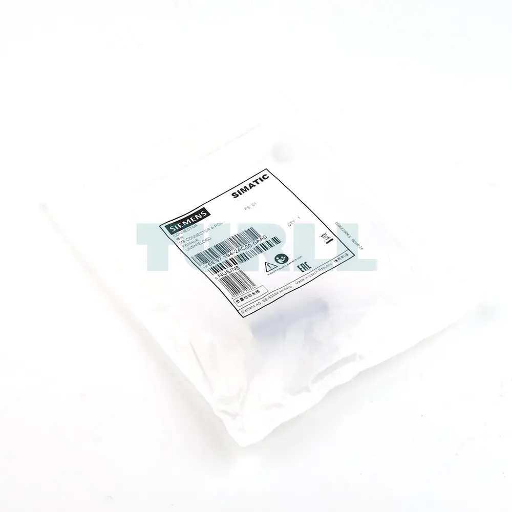 6ES7194-2AC00-0AA0 SIEMENS Exclusive M8 Power Connector Original Brand New 2 6ES7194-2AC00-0AA0 Siemens M8 power connector socket 4 pole