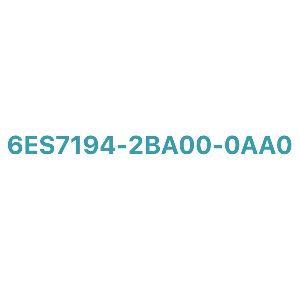 6ES7194-2BA00-0AA0 SIEMENS Exclusive Label Set Original Brand New 2 6ES7194-2BA00-0AA0 Siemens label set ET200eco PN