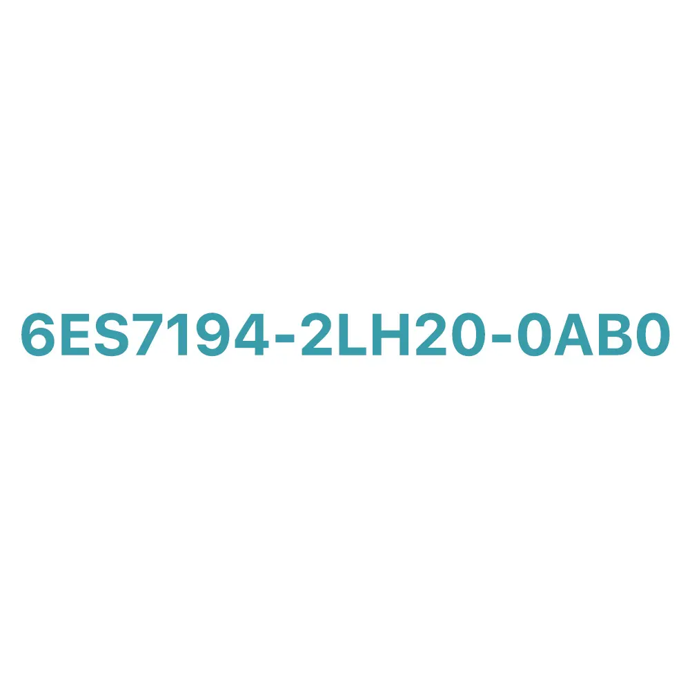 6ES7194-2LH20-0AB0 SIEMENS Exclusive Angled Bus Cable Original Brand New 2 6ES7194-2LH20-0AB0 Siemens angled M8 bus cable 2m