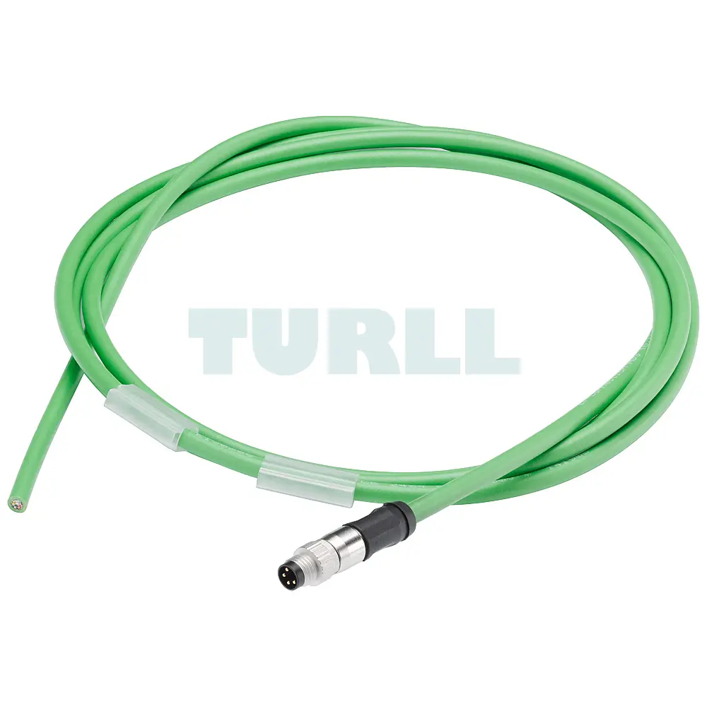 6ES7194-2LH20-0AC0 SIEMENS Exclusive Bus Cable M8 Original Brand New 1 6ES7194-2LH20-0AC0 Siemens M8 bus cable 2m single end