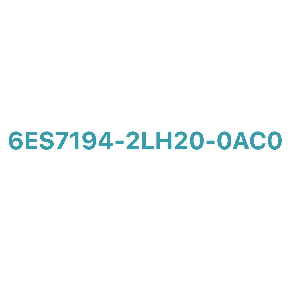 6ES7194-2LH20-0AC0 SIEMENS Exclusive Bus Cable M8 Original Brand New 2 6ES7194-2LH20-0AC0 Siemens M8 bus cable 2m single end