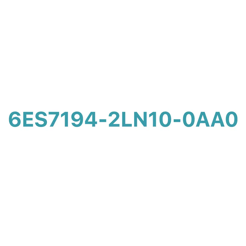 6ES7194-2LN10-0AA0 SIEMENS Exclusive Bus Cable ET Connection Original Brand New 3 6ES7194-2LN10-0AA0 Siemens ET connection bus cable 10m