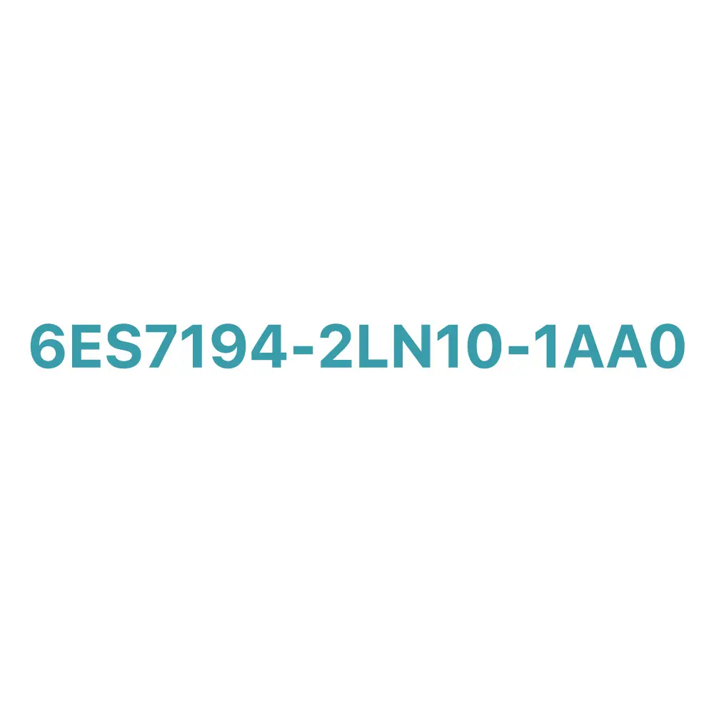 6ES7194-2LN10-1AA0 SIEMENS Exclusive Power Cable M8 Original Brand New 4 6ES7194-2LN10-1AA0 Siemens M8 power cable 10m