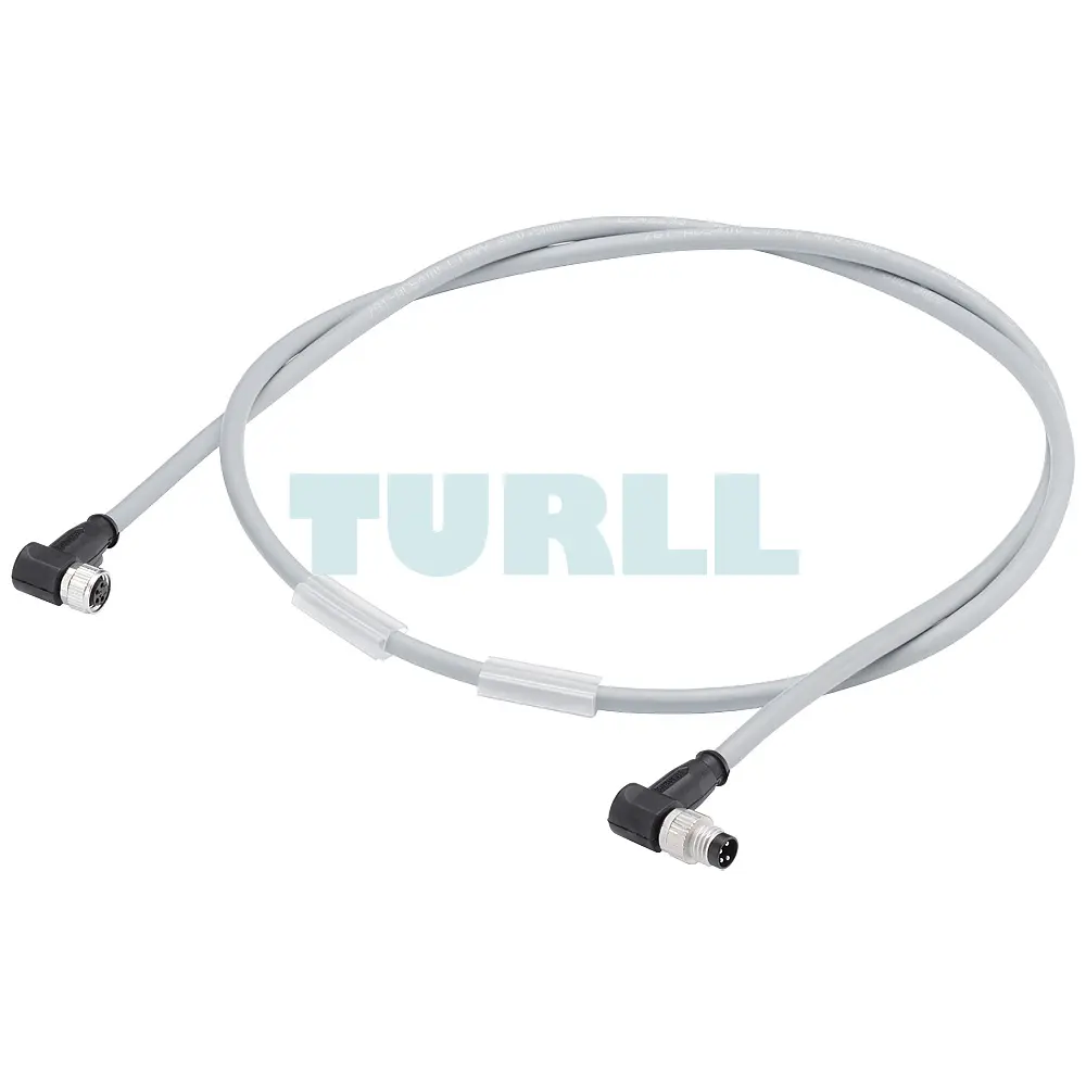 6ES7194-2LN10-1AB0 SIEMENS Exclusive Angled Power Cable Original Brand New 1 6ES7194-2LN10-1AB0 Siemens Power Cable M8