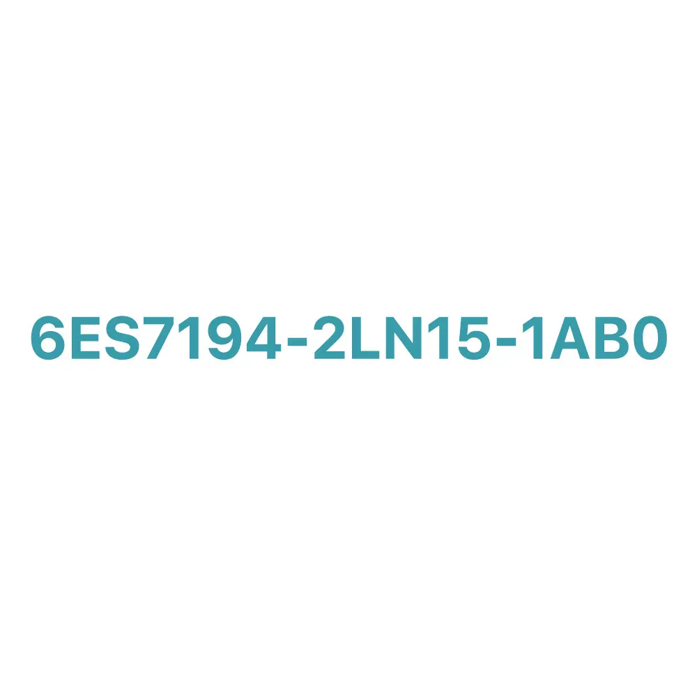 6ES7194-2LN15-1AB0 Siemens angled M8 power cable 15m