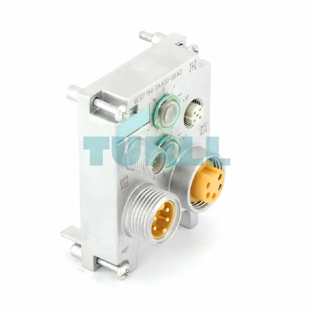 6ES7194-3AA00-0BA0 Siemens SIMATIC DP Connection Block M12 Original Brand New 5 6ES7194-3AA00-0BA0 Siemens SIMATIC DP Connection Block M12