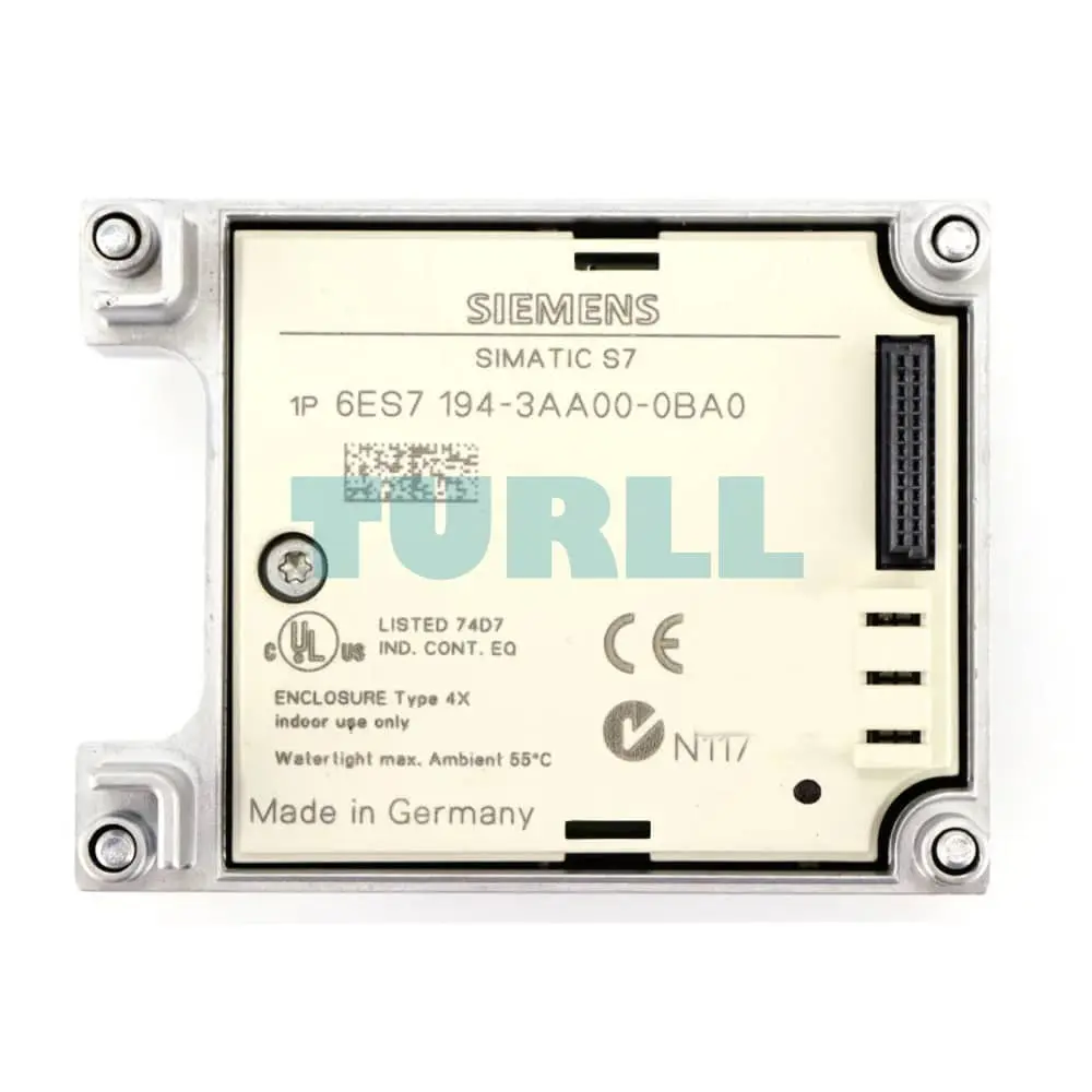 6ES7194-3AA00-0BA0 Siemens SIMATIC DP Connection Block M12 Original Brand New 2 6ES7194-3AA00-0BA0 Siemens SIMATIC DP Connection Block M12