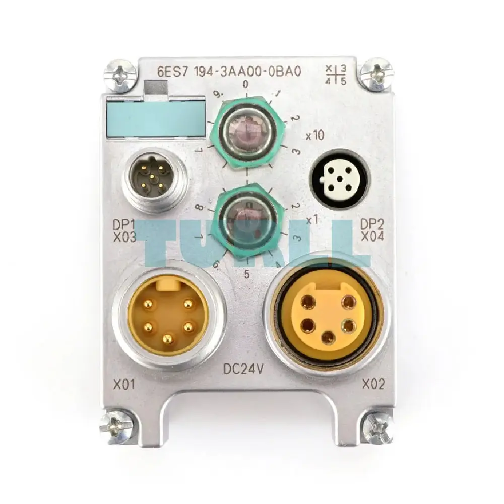 6ES7194-3AA00-0BA0 Siemens SIMATIC DP Connection Block M12 Original Brand New 1 6ES7194-3AA00-0BA0 Siemens SIMATIC DP Connection Block M12