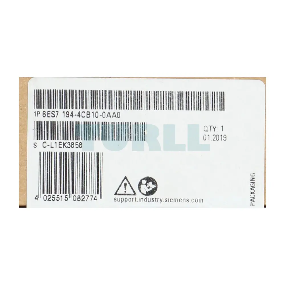 6ES7194-4CB10-0AA0 SIEMENS Exclusive SIMATIC DP ET 200 PRO Connection Module Original Brand New 3 6ES7194-4CB10-0AA0 Siemens SIMATIC DP Connection Module
