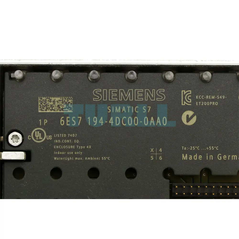 6ES7194-4DC00-0AA0 SIEMENS Exclusive Connection Module Original Brand New 5 6ES7194-4DC00-0AA0 Siemens ET200 PRO connection module