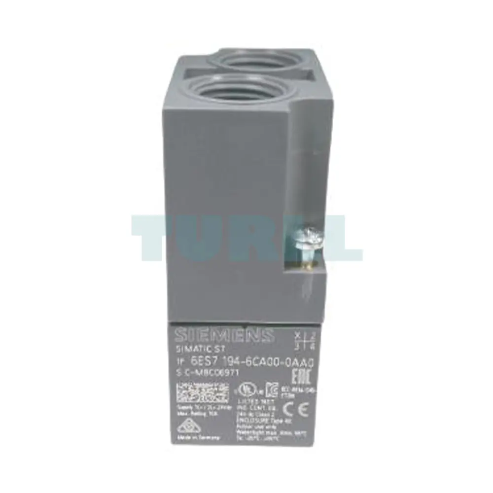 6ES7194-6CA00-0AA0 SIEMENS Exclusive Terminal Block Original Brand New 1 6ES7194-6CA00-0AA0 Siemens PROFINET terminal block