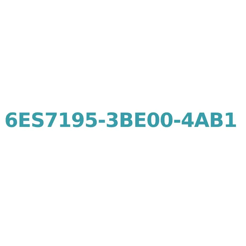 6ES7195-3BE00-4AB1 Siemens Trainer Package PROFINET & PROFIsafe Original Brand New 1 6ES7195-3BE00-4AB1 Siemens Trainer Package PROFINET & PROFIsafe