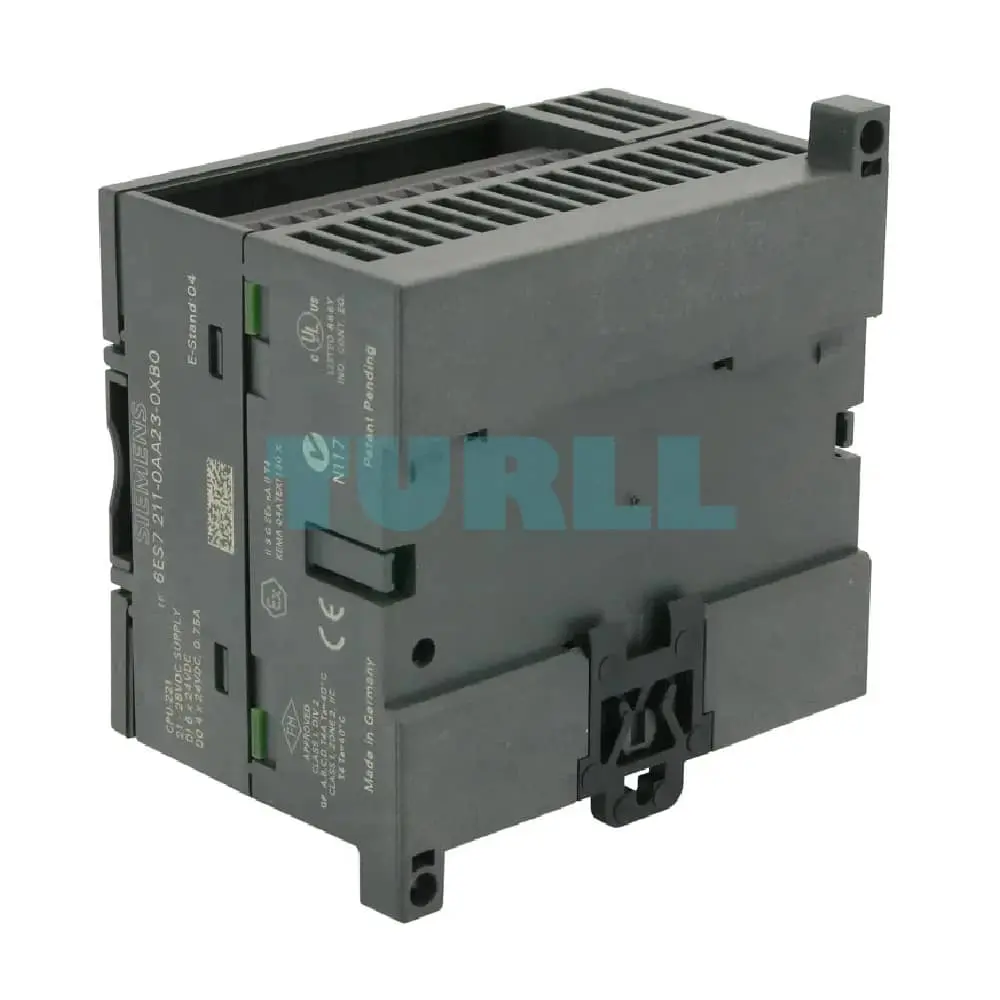 6ES7211-0AA23-0XB0 Siemens SIMATIC S7-200 CPU 221 Compact Unit Original Brand New 4 6ES7211-0AA23-0XB0 Siemens SIMATIC S7-200 CPU 221 Compact Unit