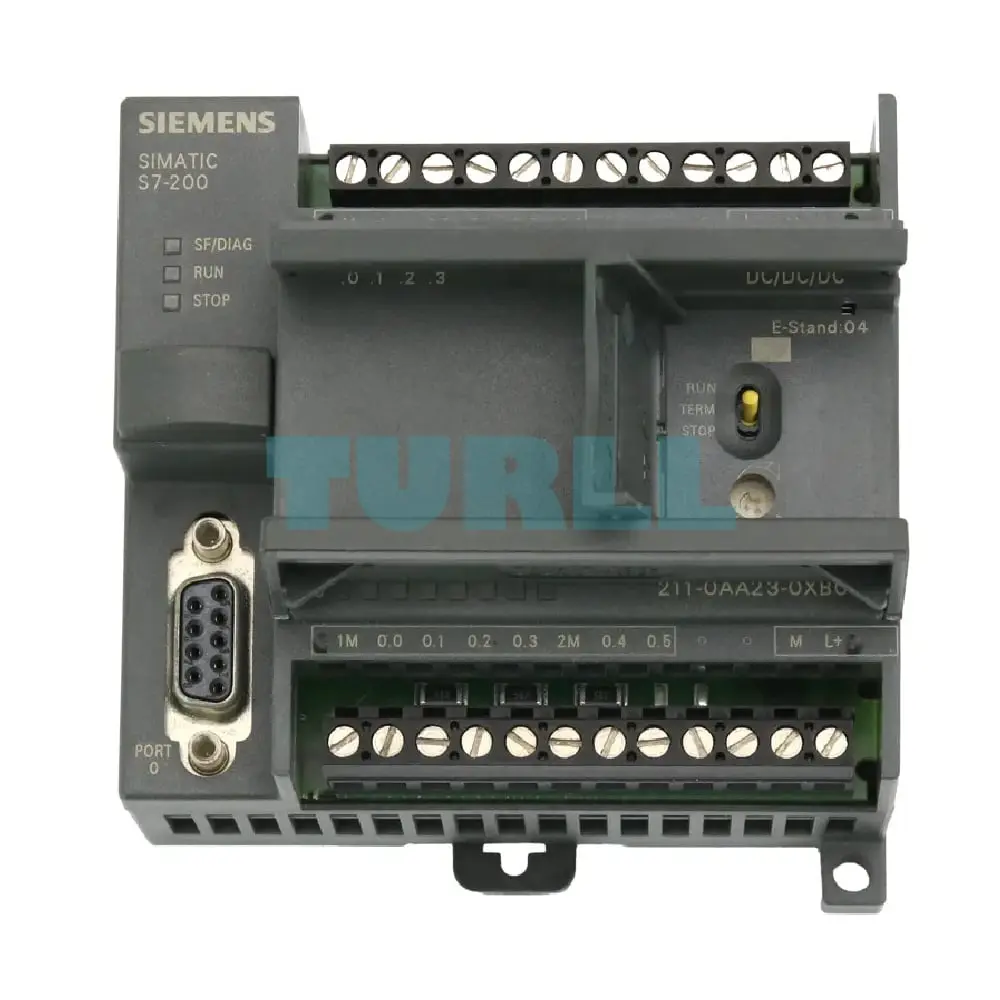 6ES7211-0AA23-0XB0 Siemens SIMATIC S7-200 CPU 221 Compact Unit Original Brand New 2 6ES7211-0AA23-0XB0 Siemens SIMATIC S7-200 CPU 221 Compact Unit
