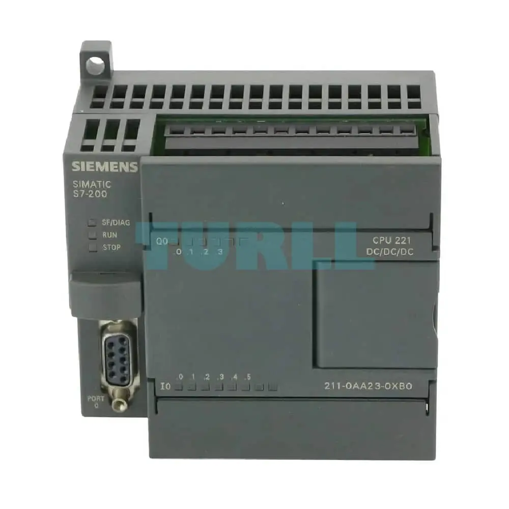 6ES7211-0AA23-0XB0 Siemens SIMATIC S7-200 CPU 221 Compact Unit Original Brand New 1 6ES7211-0AA23-0XB0 Siemens SIMATIC S7-200 CPU 221 Compact Unit