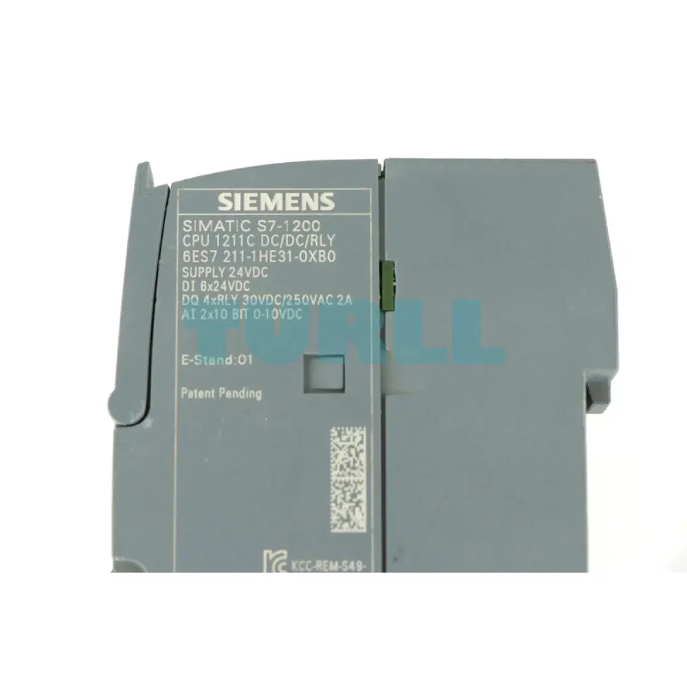 Siemens 6ES7211-1HE31-0XB0 SIMATIC S7-1200, CPU 1211C, Compact DC/DC/Relay Controller Original Brand New 5 Siemens 6ES7211-1HE31-0XB0 SIMATIC S7-1200, CPU 1211C, Compact DC/DC/Relay Controller