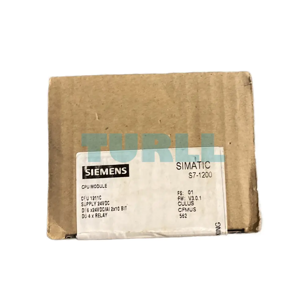 Siemens 6ES7211-1HE31-0XB0 SIMATIC S7-1200, CPU 1211C, Compact DC/DC/Relay Controller Original Brand New 4 Siemens 6ES7211-1HE31-0XB0 SIMATIC S7-1200, CPU 1211C, Compact DC/DC/Relay Controller